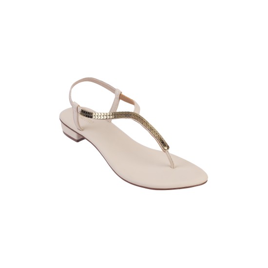 Women Off-white Casual Sandals