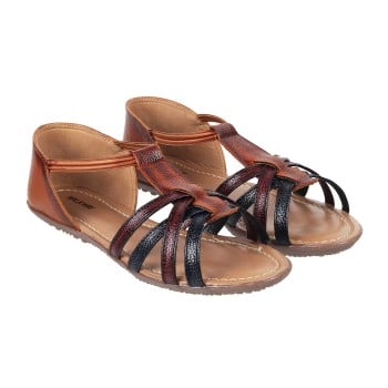 Walkway Women Tan Casual Sandals(SKU: 33-65-23-37)