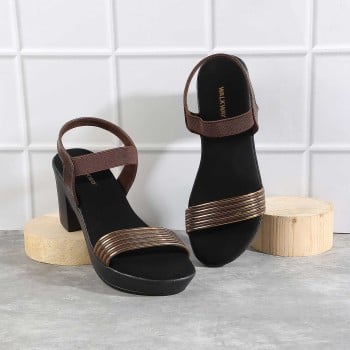 Walkway Women Brown Casual Sandals(SKU: 33-722-12-39)