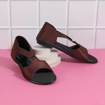 Walkway Women Brown Casual Sandals(SKU: 33-752-12-36)