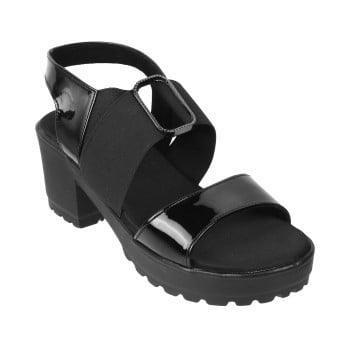 Walkway Women Black-pat Casual Sandals(SKU: 33-756-31-37)