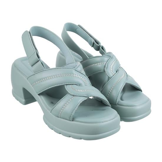 Women Green Casual Sandals