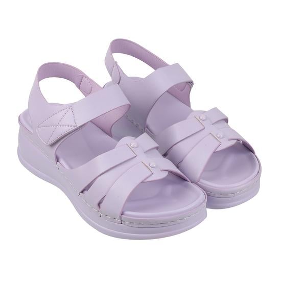 Women Purple Casual Sandals