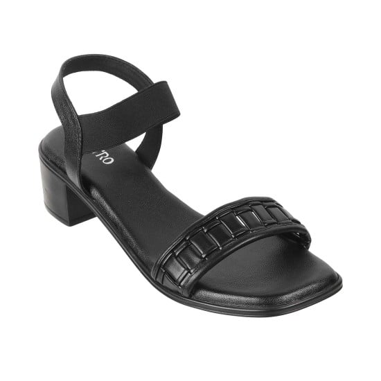 Women Black Casual Sandals