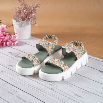 Metro Women Green Casual Sandals(SKU: 33-826-21-37)