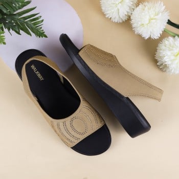 Walkway Women Beige Casual Sandals(SKU: 33-833-20-39)