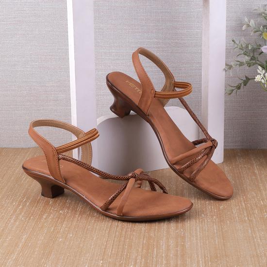 Women Tan Casual Sandals