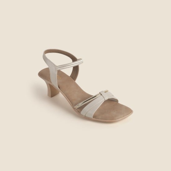 Women Off-White Casual Sandals