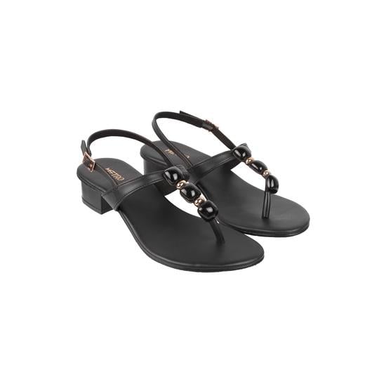 Women Black Casual Sandals