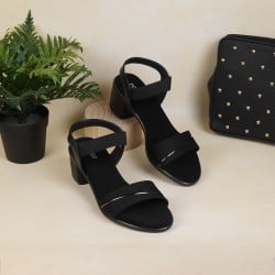 Women Black Casual Sandals