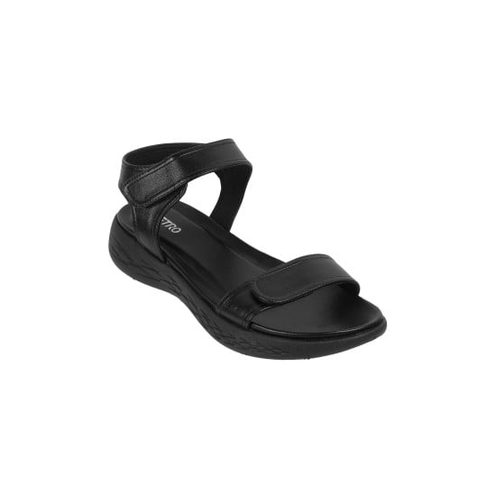 Women Black Casual Sandals