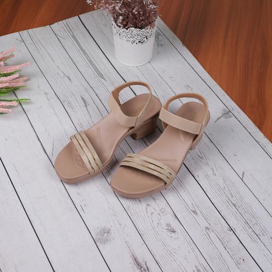 Women Beige Casual Sandals