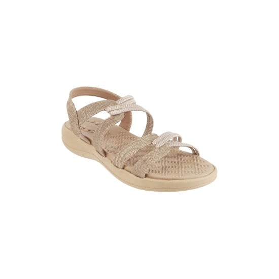 Women Beige Casual Sandals