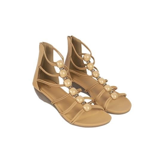 Women Beige Casual Gladiators