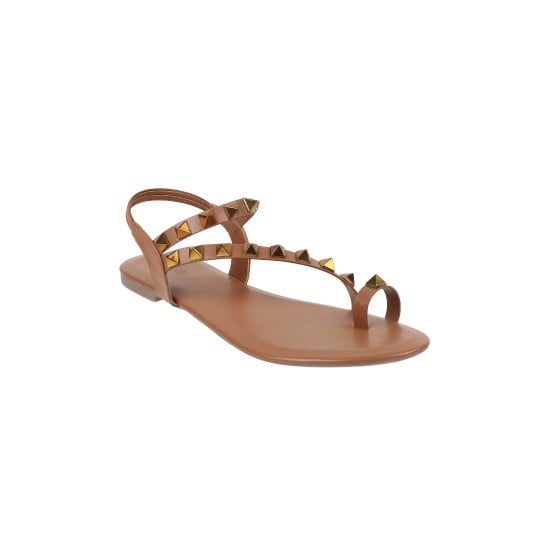 Women Tan Casual Sandals