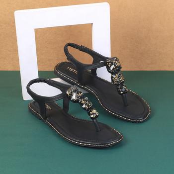 Metro Women Black Casual Sandals(SKU: 33-991-11-36)