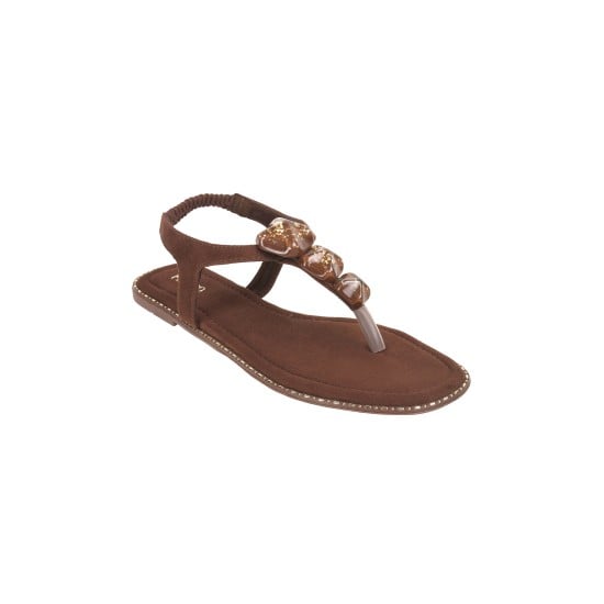 Women Brown Casual Sandals