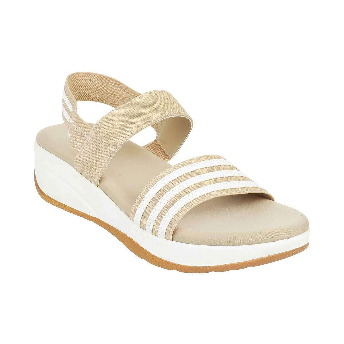 metro beige sandals