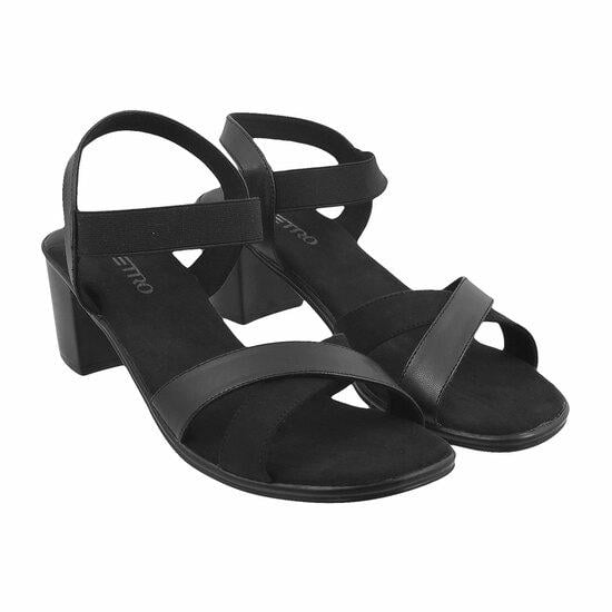 Women Black Casual Sandals