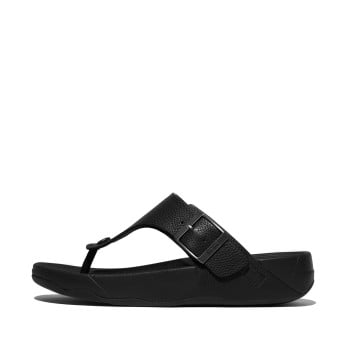 Fitflop Trakk Ii Mens Buckle Tumble-Leather T-Post Sandals(SKU: 338-11398-11-7)