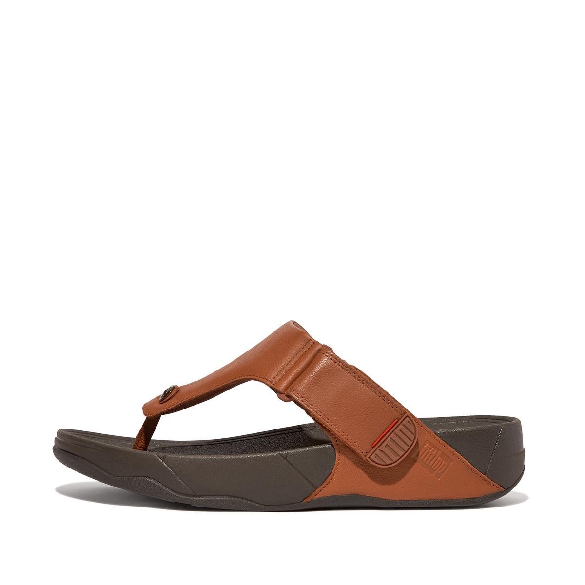 FitFlop Gracie Leather Two Strap Sandals, Sunshine Coral at John Lewis &  Partners