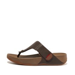 Men Moka-brown Casual Slippers