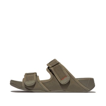 Fitflop Gogh Moc Mens Adjustable Water-Resistant Slides(SKU: 338-410-49-7)