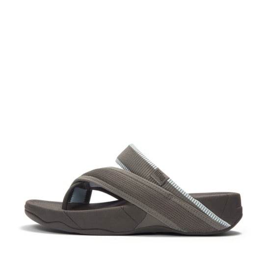 Sling Mens W-Resistant Mesh-Webbing T-Post Sandals