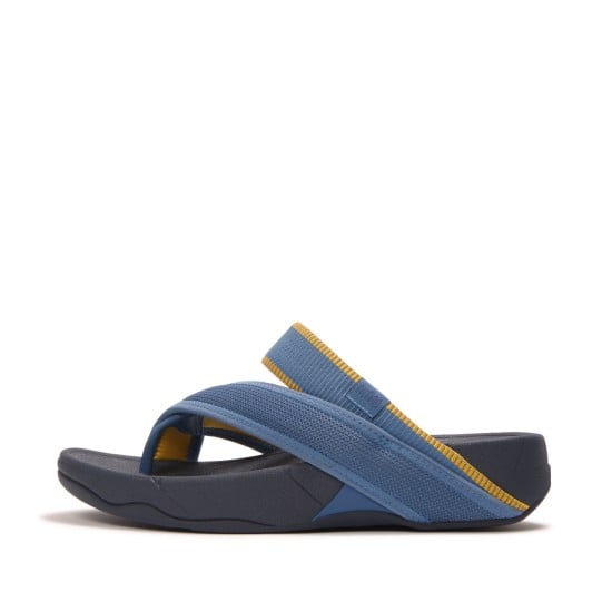 Sling Mens W-Resistant Mesh-Webbing T-Post Sandals