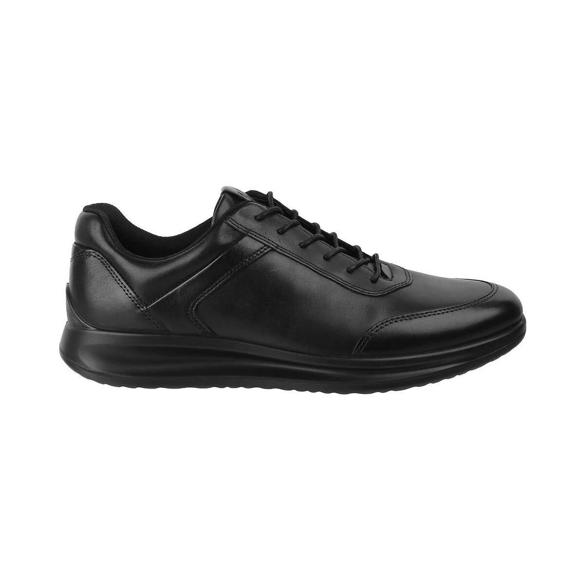 Men's Casual Sneakers Iconic Black-Grey | Martin Valen