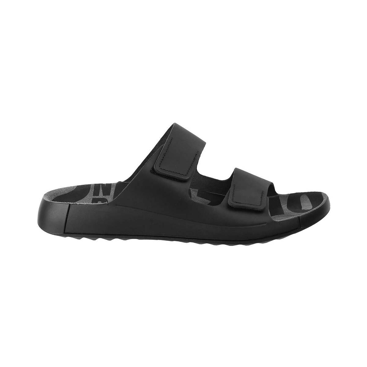 ecco Black Slippers Online | SKU:339-500904-11-43 - Metro Shoes