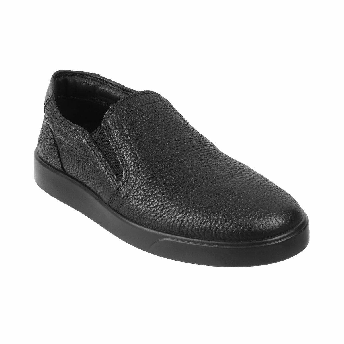 Buy ecco Men Black Casual Moccasin Online SKU 339 521334 11 43 Metro Shoes