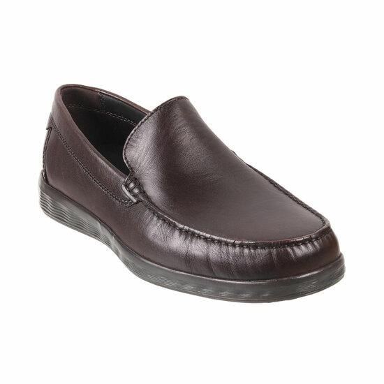 Men Brown Formal Moccasin