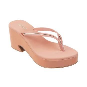 Women Pink Casual Slippers