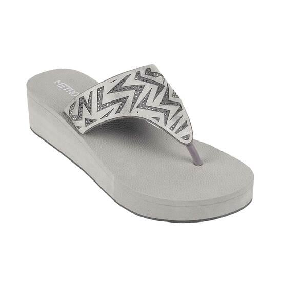 Women Grey Casual Sandals