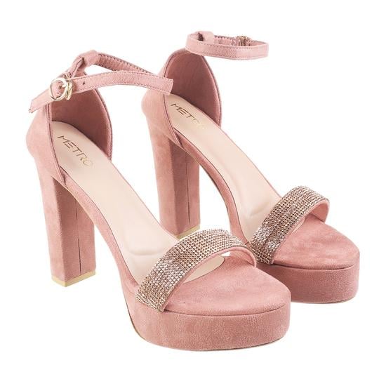 Women Pink Party Sandals