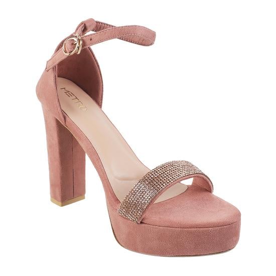 Women Pink Party Sandals