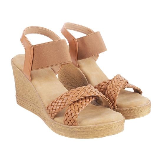 Women Tan Casual Sandals