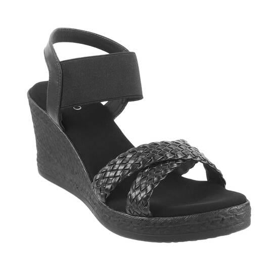 Women Black Casual Sandals