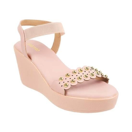 Women Pink Casual Sandals