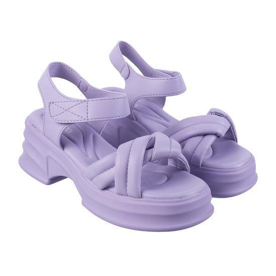 Women Purple Casual Sandals