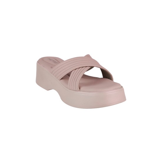 Women Pink Casual Slip Ons