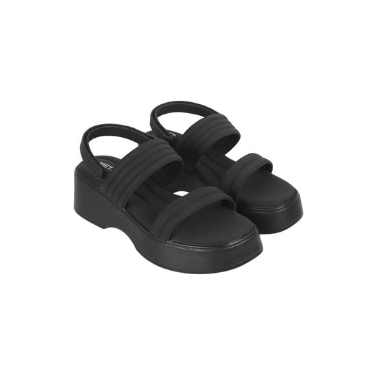 Women Black Casual Sandals