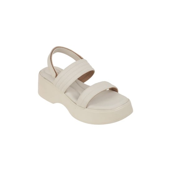Women Beige Casual Sandals