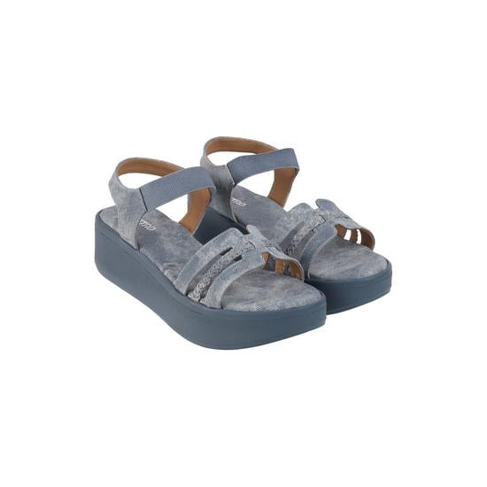 Women Blue Casual Sandals