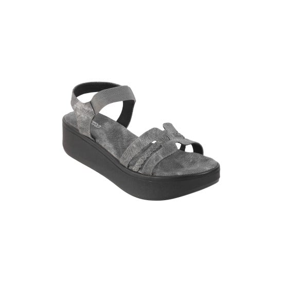 Women Black Casual Sandals