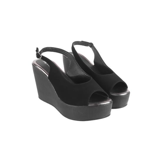 Women Black Casual Sandals