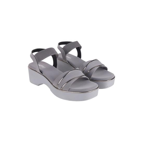 Women Grey Casual Sandals