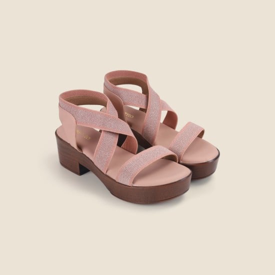 Women Pink Casual Sandals