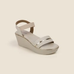 Women Beige Casual Sandals